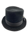Goorin Bros Black Felt Solid Fedora Men's Hat Black