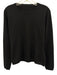 Brunello Cucinelli Size XL Black Cashmere Long Sleeve Knit Sweater Black / XL