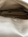 Giorgio Armani Taupe Gold Silk Top Handle Flap Satin Mirror Incl Bag Taupe Gold / Small