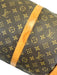 Louis Vuitton Mixed Brown Canvas & Leather Top Handle Monogram Zip Close Bag Mixed Brown / XL