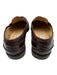 Manolo Blahnik Shoe Size 40.5 Dark Brown Leather Round Toe Croc Embossed Loafers Dark Brown / 40.5