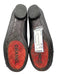 Chanel Shoe Size 40 Black Leather Upper Round Toe Interlocking CC Quilted Flats Black / 40