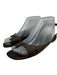 Christian Louboutin Shoe Size 41 Dark Brown Leather Cut Out Thong Flat Sandals Dark Brown / 41