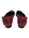 Marc Jacobs Shoe Size 40 Red Leather Round Toe Perforated contrast stitch Flats Red / 40