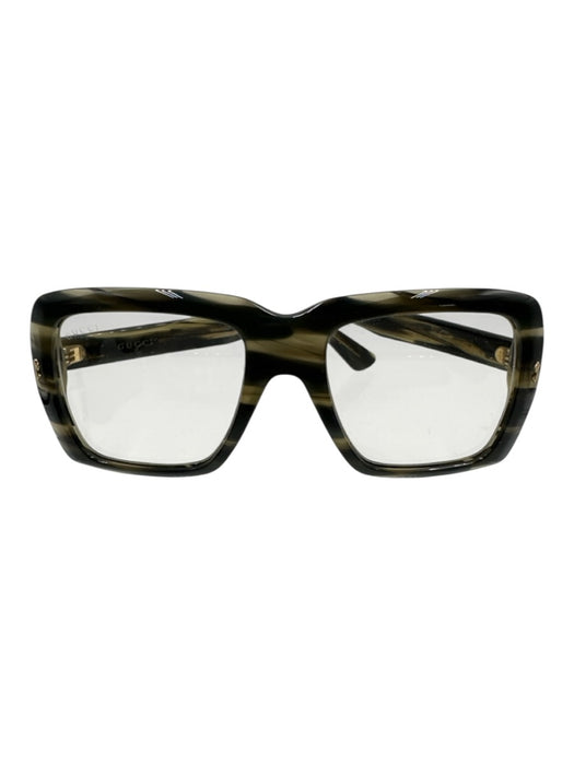 Gucci Gray & Multi-Color Tortoise Men's Sunglasses Gray & Multi-Color