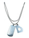 David Yurman Silver Metal Men's Necklace Silver