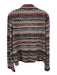 Missoni Size 46 Black & Multi Wool & Rayon Vintage Blazer 3 button Jacket Black & Multi / 46