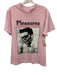 Pleasures Size S Pink Cotton Skull T shirt Crew Men's Short Sleeve Pink / S