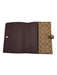 Coach Tan Leather logo Fold Men's Accessories Tan