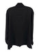 Jade Size M Black Cashmere & Silk Patch Pocket Flap Pocket Button Front Jacket Black / M
