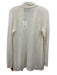 Theory Size M Ivory White Cashmere Solid Knit Open Front Cardigan Ivory White / M