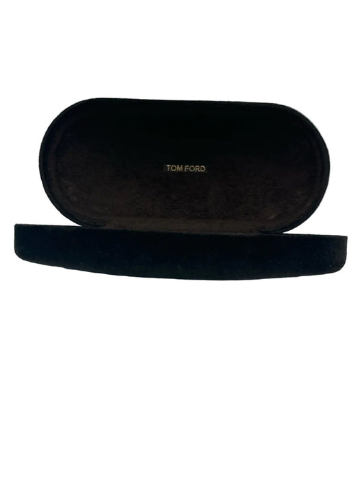 Tom Ford black & gold Acetate & Metal Cat Eye Gold detail Sunglasses