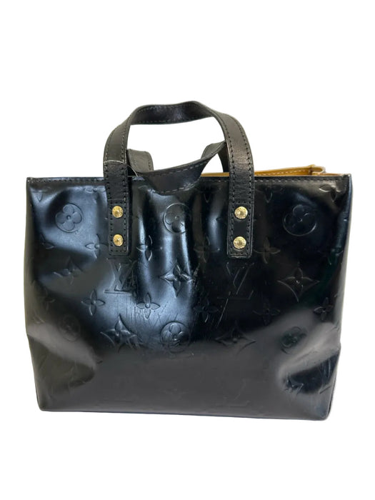 Louis Vuitton Black Coated Vernis Monogram Vintage Bag