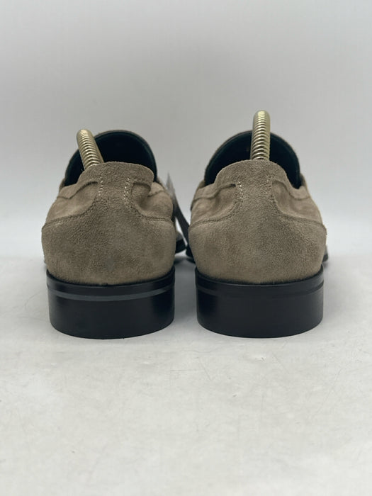 Pastori Shoe Size 8.5 NWT Tan Suede Solid loafer Men's Shoes