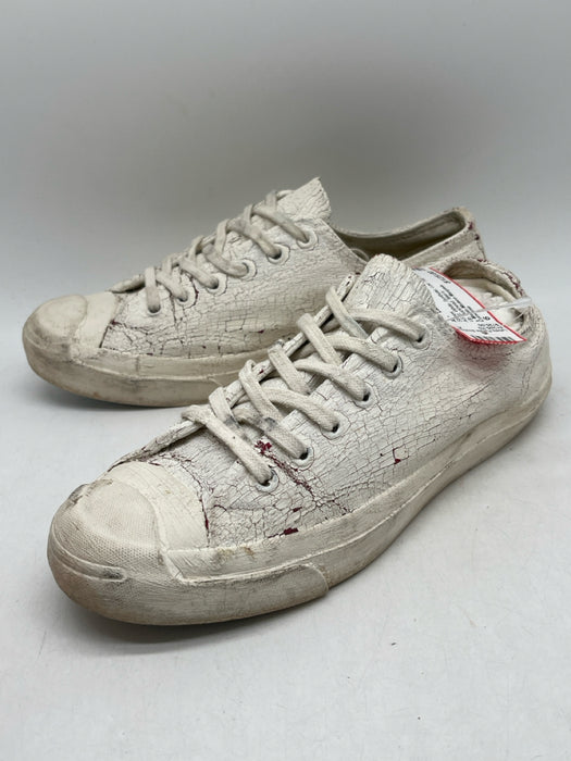 Converse Shoe Size 6 AS IS White Synthetic Low Top Lace Up Men's Shoes
