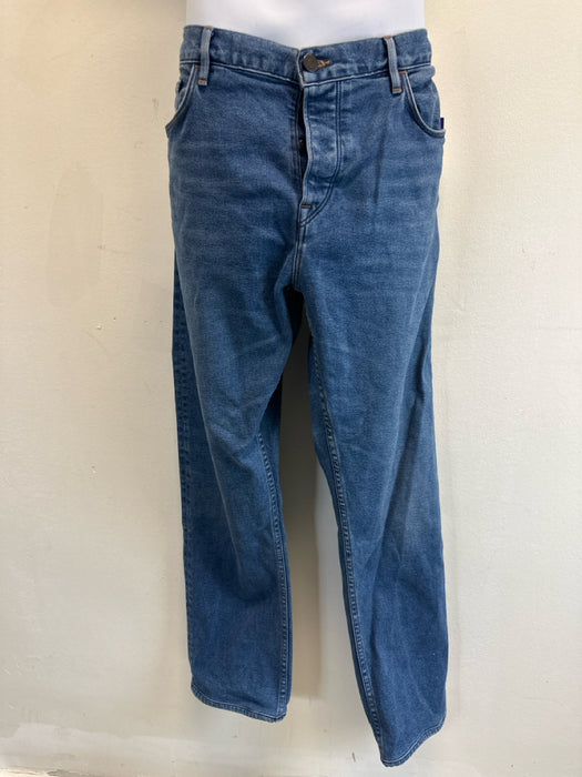 Burberry Size 40 medium dark wash Cotton Blend Solid Jean Men's Pants