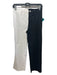 Research Unit Size 26 Black & White Cotton Colorblock High Rise Straight Pants Black & White / 26