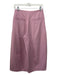 COS Size 2 Pink Wool & Nylon Blend High Waist Pleat Detail Culotte Pants Pink / 2