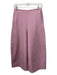 COS Size 2 Pink Wool & Nylon Blend High Waist Pleat Detail Culotte Pants Pink / 2