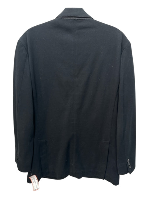 Polo Ralph Lauren Black Cotton 2 Buttons Front Pockets Men's Blazer Black / S