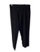 Eileen Fisher Size XL Black Poly Pull on Elastic Waist Pants Black / XL