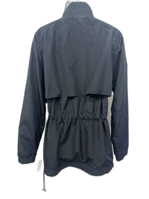 Burberry Size XXL Black Nylon Solid Zipper Men's Jacket Black / XXL