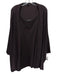 Eileen Fisher Size 1X/2X Dark Brown Silk & Viscose Sleeveless Sweater Set Dark Brown / 1X/2X