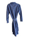 Mersea Size S Blue Polyester Blend Collared Button Down Long Sleeve Dress Blue / S