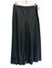 Vince Size Small Black Cotton Blend Elastic Waist Cropped Pants Black / Small