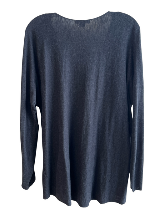 Vince Size M Grey No Fabric Tag Long Sleeve V Neck Lightweight Tunic Grey / M