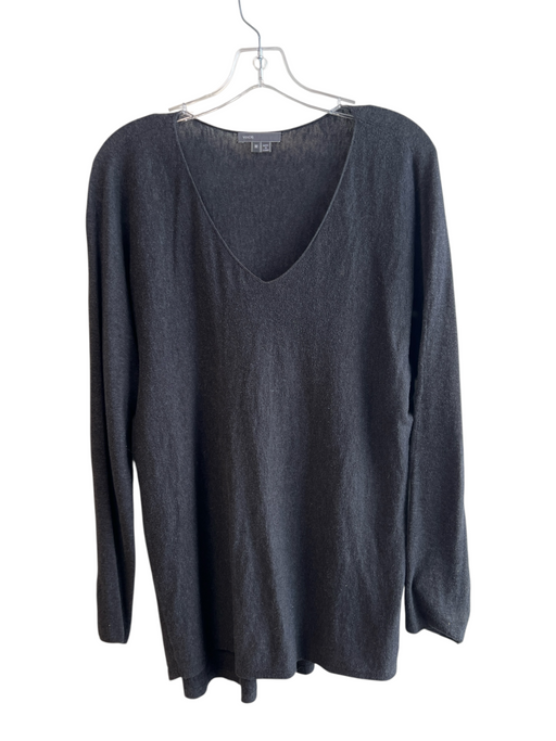 Vince Size M Grey No Fabric Tag Long Sleeve V Neck Lightweight Tunic Grey / M