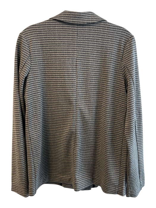 Sanctuary Size XS Tan Polyester Blend Houndstooth Long Sleeve Collar Jacket Tan / XS