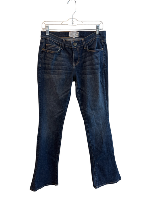 Current Elliot Size 28 Dark Wash No Fabric Tag 5 Pocket Zip Fly Straight Jeans Dark Wash / 28