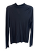 Vince Size L Black Cotton Blend Long Sleeve Turtleneck Lightweight Top Black / L