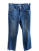 Bayeas Size 26 Medium Wash Cotton Blend 5 Pocket Straight Raw Hem Jeans Medium Wash / 26