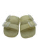 Balenciaga Shoe Size 37 Cream & White Rubber Jelly Double Strap Buckle Sandals Cream & White / 37
