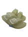 Balenciaga Shoe Size 37 Cream & White Rubber Jelly Double Strap Buckle Sandals Cream & White / 37
