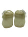 Balenciaga Shoe Size 37 Cream & White Rubber Jelly Double Strap Buckle Sandals Cream & White / 37