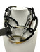 Moo Moo Designs Black & White Horn Interlocking Rings Necklace Black & White