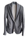 Standard James Perse Size 4 Grey Cotton Fold Over Long Sleeve Jacket Grey / 4