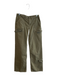 Zara Size 4 Green Cotton Blend Cargo Pocket Zip Fly Mid Rise Jeans Green / 4
