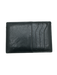 St. John Black Leather Card Slots embossed logo Wallets Black