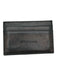 St. John Black Leather Card Slots embossed logo Wallets Black