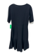 St. John Size 4 Black Wool & Rayon Side Zip Dress Black / 4