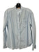 Cali Dreaming Size XS Baby Blue Cotton Button Front Long Sleeve Top Baby Blue / XS