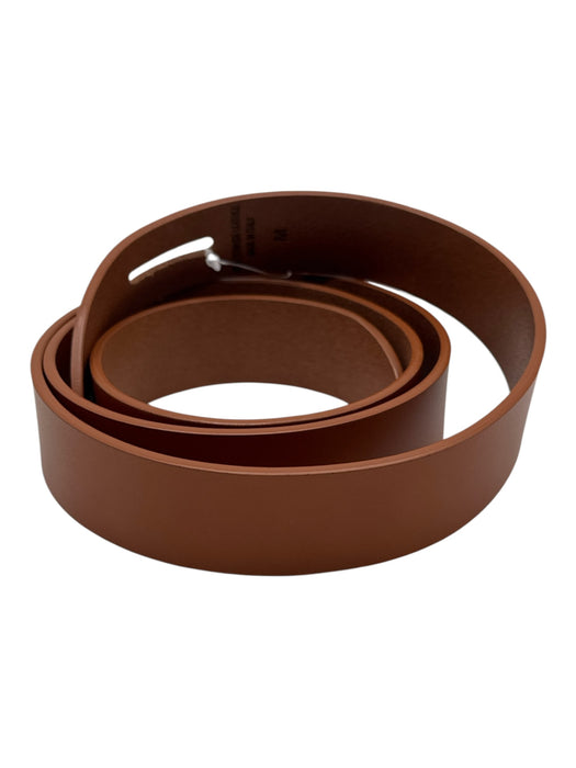 Isabel Marant Cognac Brown Leather Slit Wrap Belts Cognac Brown / M