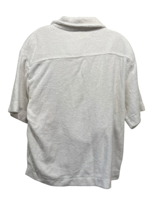 Terry Size S/M White, Red & Yellow Organic Cotton Terry Cloth Short Set White, Red & Yellow / S/M