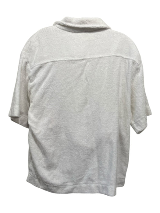 Terry Size S/M White, Red & Yellow Organic Cotton Terry Cloth Short Set White, Red & Yellow / S/M