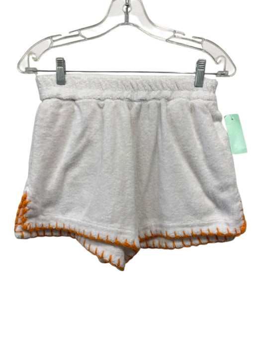 Terry Size S/M White, Red & Yellow Organic Cotton Terry Cloth Short Set White, Red & Yellow / S/M