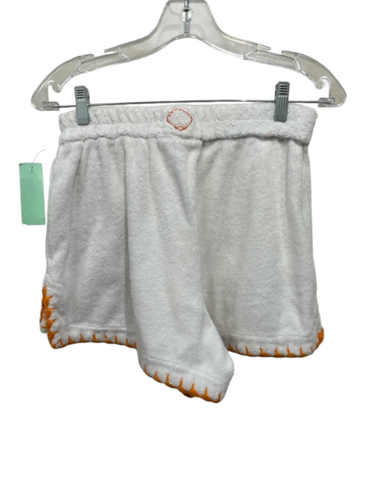 Terry Size S/M White, Red & Yellow Organic Cotton Terry Cloth Short Set White, Red & Yellow / S/M